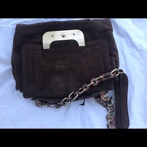 Lightly used Dvf purse with case